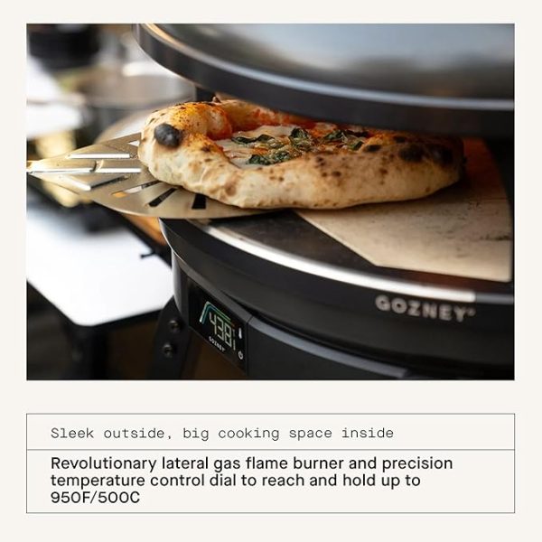 Gozney Arc Pizza Oven, Off Black, Gas Burner, Precision Temperature Control - Image 2