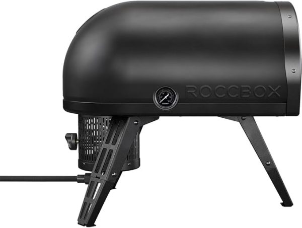 Gozney Roccbox Outdoor Pizza Oven, Black, Portable, Gas & Wood Fired, Restaurant-Grade - Image 2