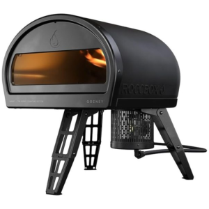 Gozney Roccbox Outdoor Pizza Oven, Black, Portable, Gas & Wood Fired, Restaurant-Grade