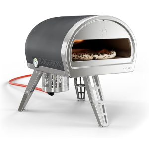 Gozney Roccbox Outdoor Pizza Oven, Grey, Portable, Gas & Wood Fired, Restaurant-Grade